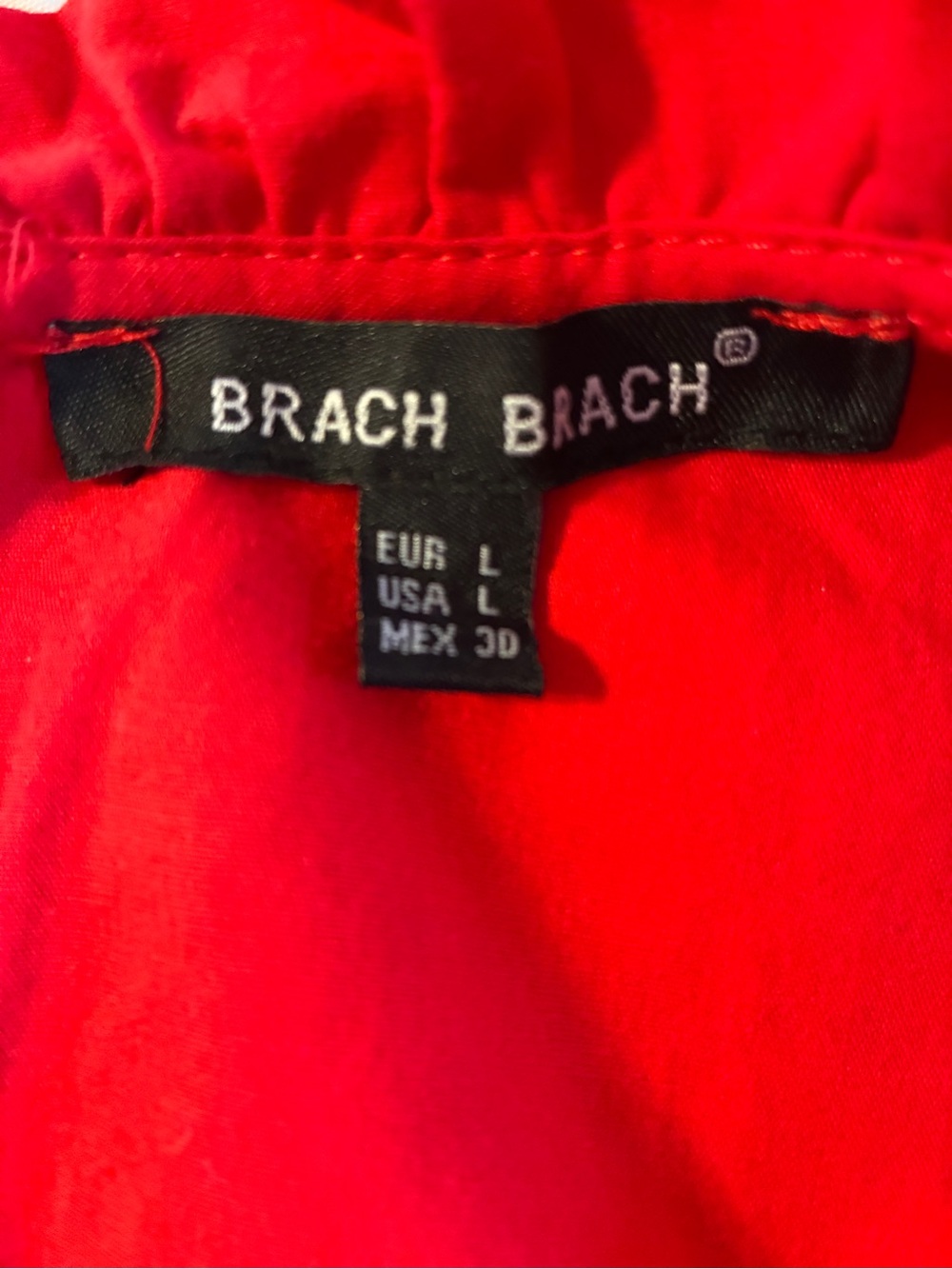 Embroidered Red Blouse - Picture 7 of 7